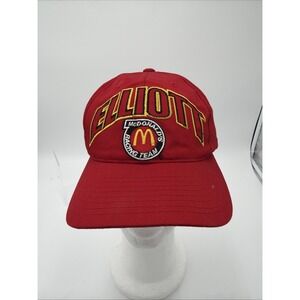 VINTAGE NASCAR 1999 Cap Snapback Bill Elliott‎ 94 McDonald's Racing Adjustable